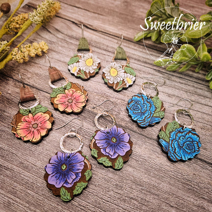 Floral Burst Earrings