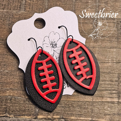 Football Earrings