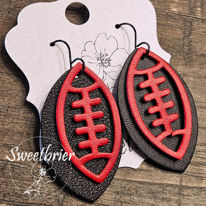 Football Earrings