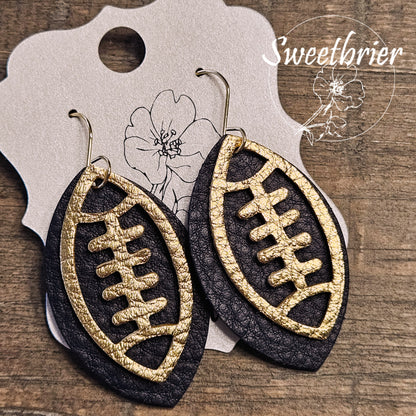 Football Earrings