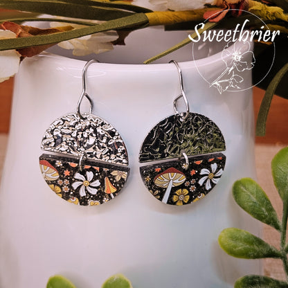 Enchanted Mushroom Earrings