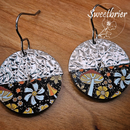 Enchanted Mushroom Earrings