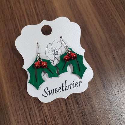 Holly Leaves Earrings