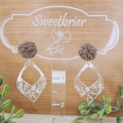 Lacy Bird Earrings