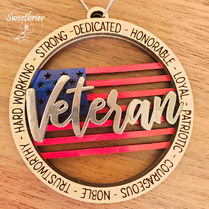 Veteran Ornament