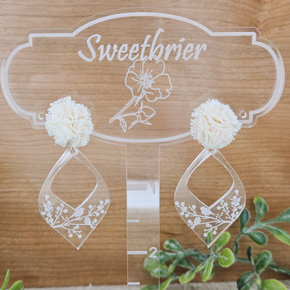 Lacy Bird Earrings