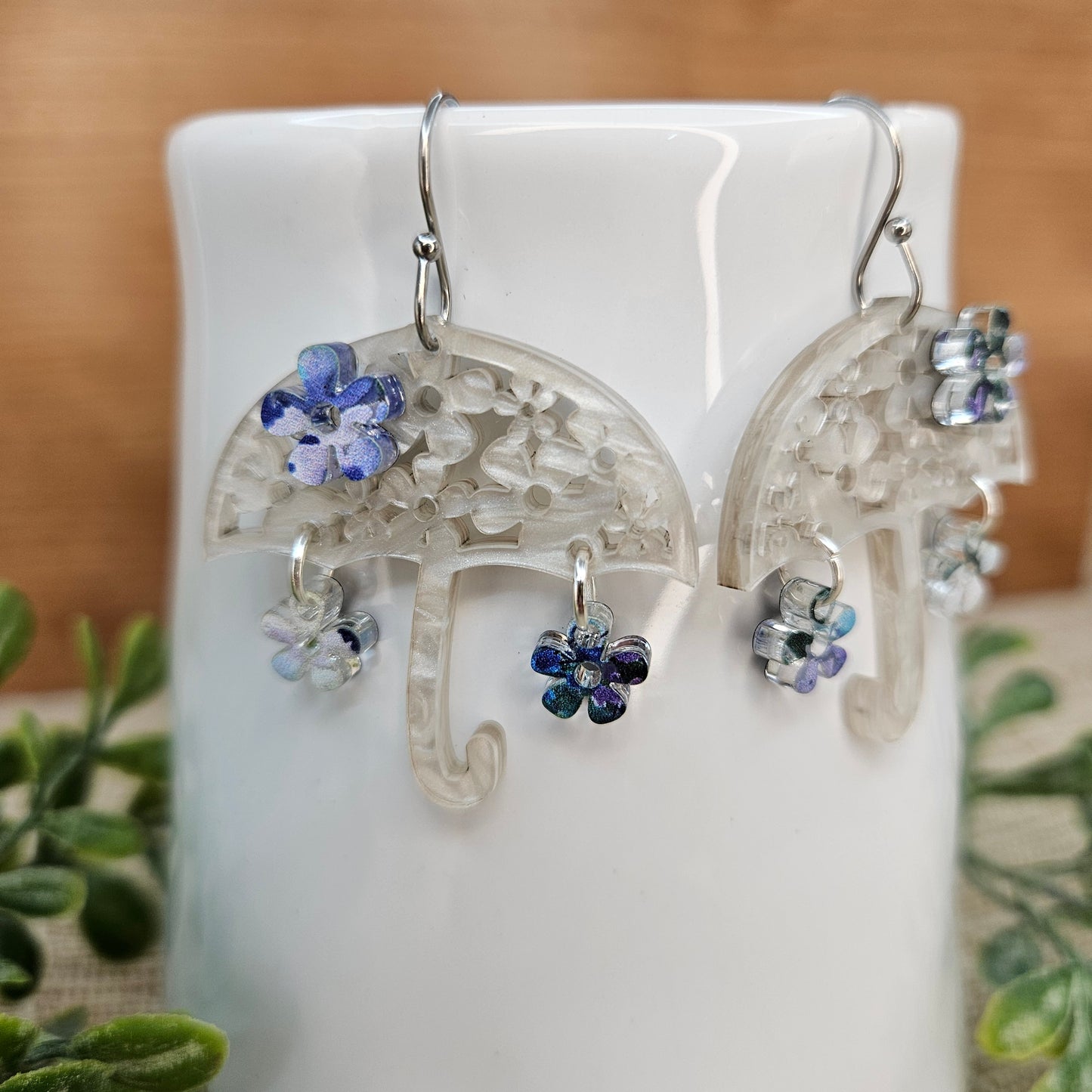Filigree Umbrella Earrings