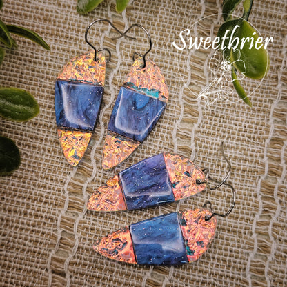 Midnight Frost Earrings