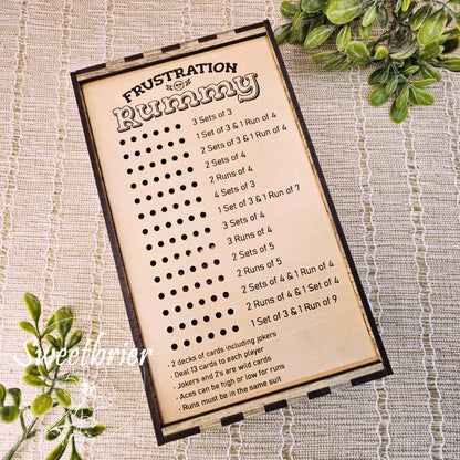 Frustration Rummy Game Box