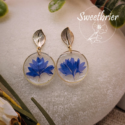 Blue Blossom Whisper Earrings