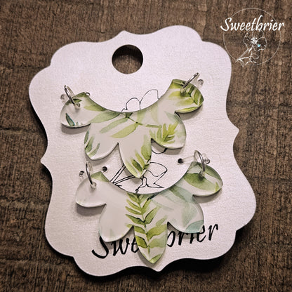 Silver Interchangeable Hoops