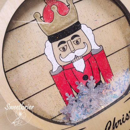 Shaker Nutcracker Ornament