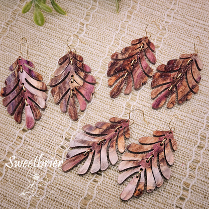 Autumn Fern Earrings