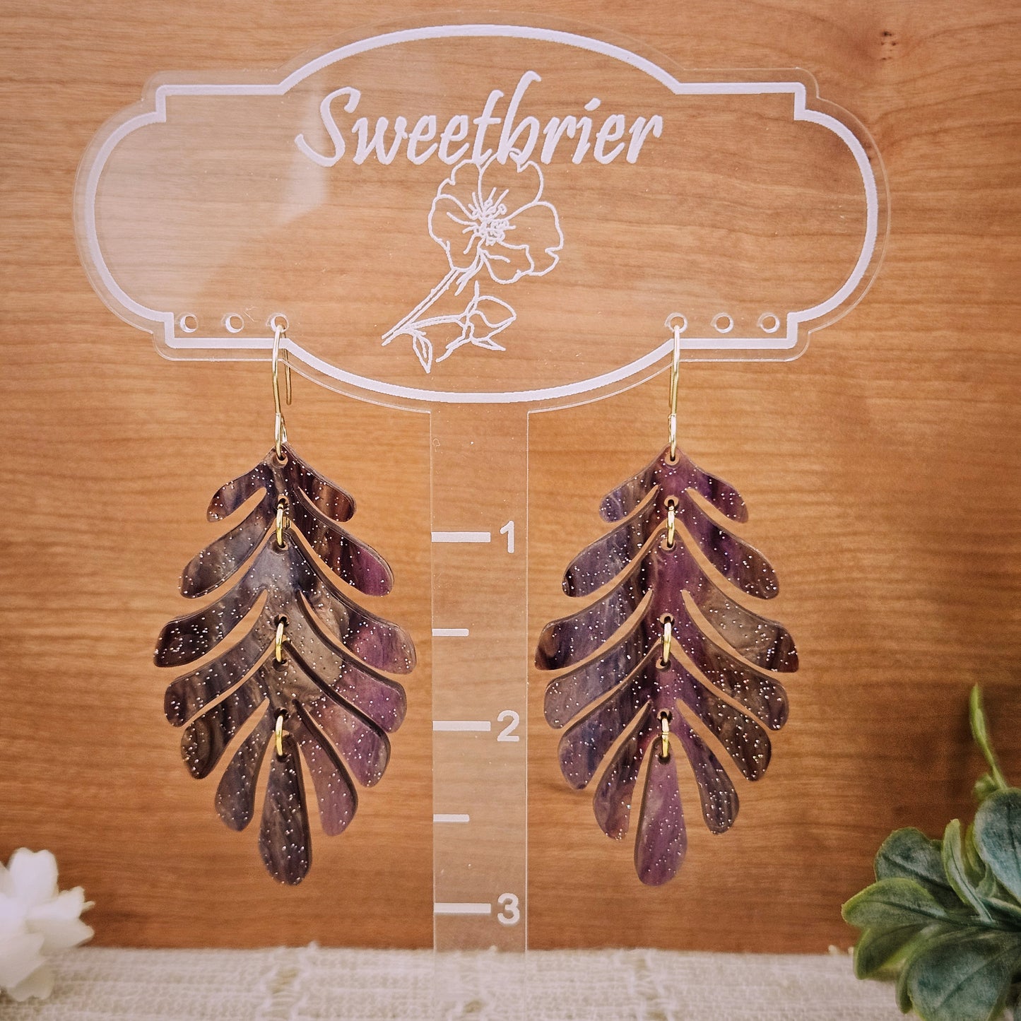 Autumn Fern Earrings