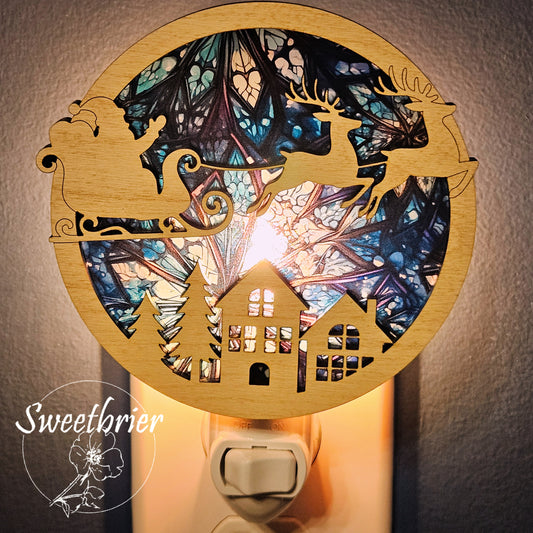 Santa's Sleigh Nightlight
