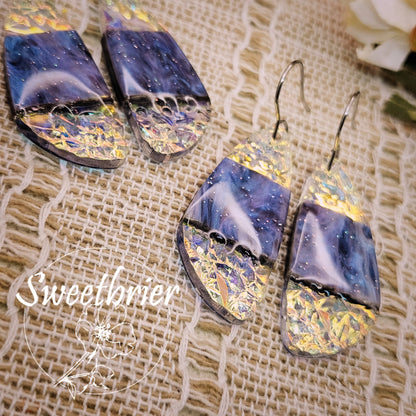 Midnight Frost Earrings