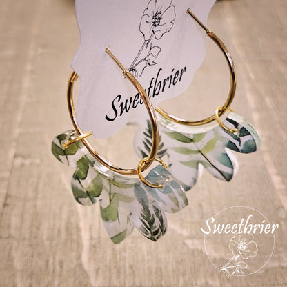 Gold Interchangeable Hoops