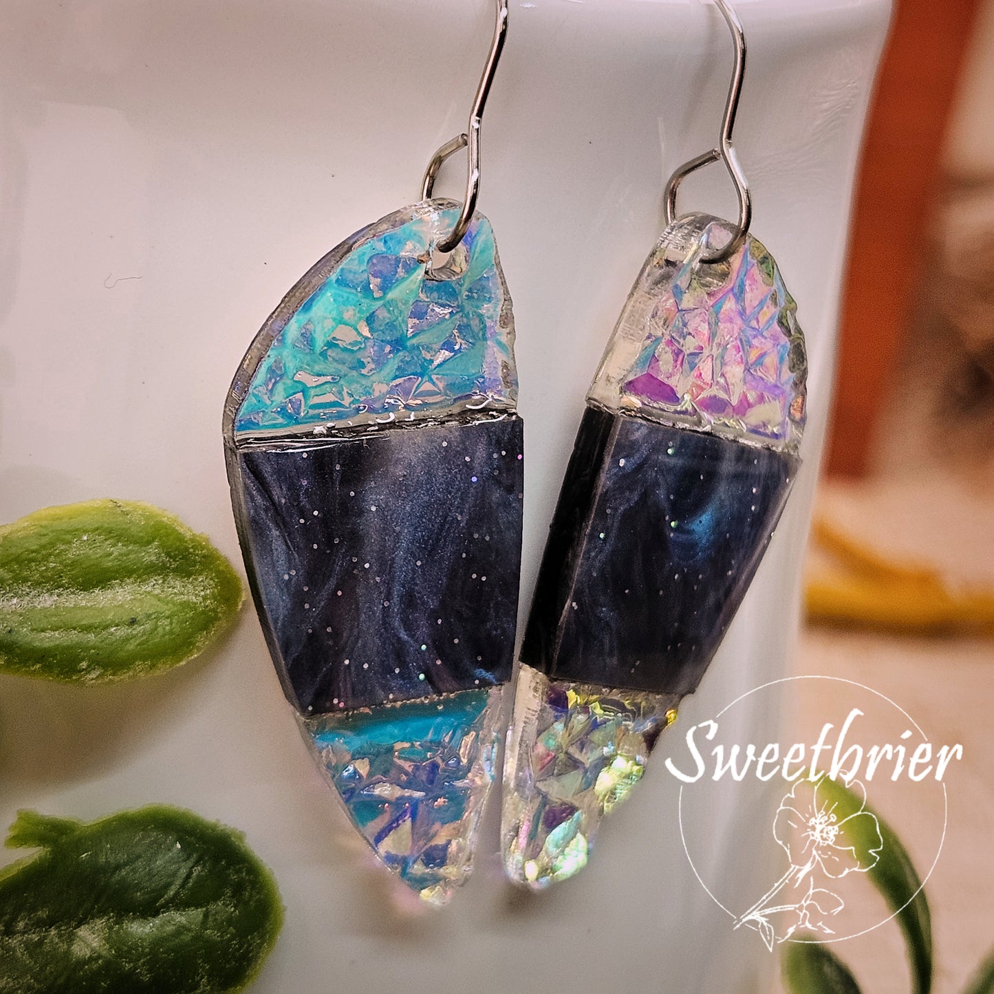 Midnight Frost Earrings