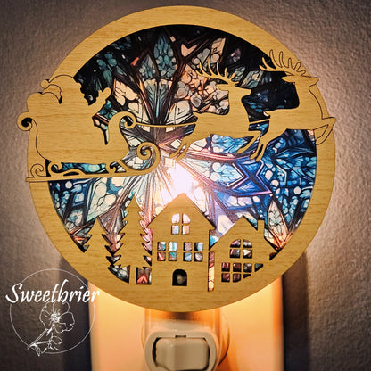 Santa's Sleigh Nightlight