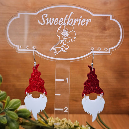 Sparkle Gnome Holiday Dangles