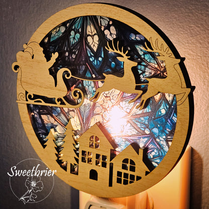 Santa's Sleigh Nightlight