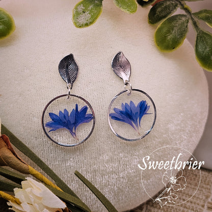 Blue Blossom Whisper Earrings