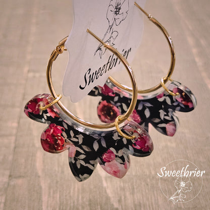Gold Interchangeable Hoops