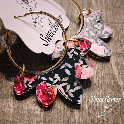 Gold Interchangeable Hoops
