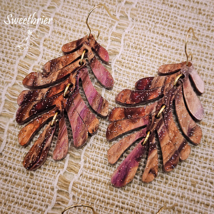 Autumn Fern Earrings