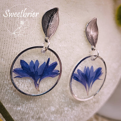 Blue Blossom Whisper Earrings