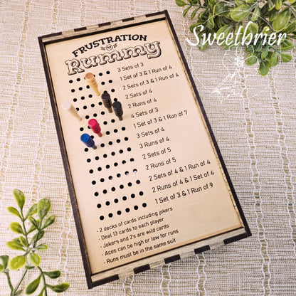 Frustration Rummy Game Box