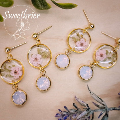 Petal Fern Whisper Earrings