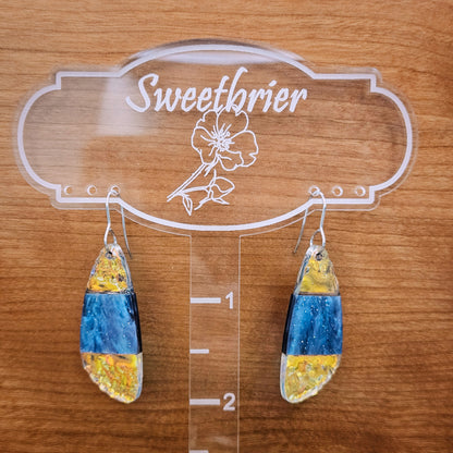 Midnight Frost Earrings