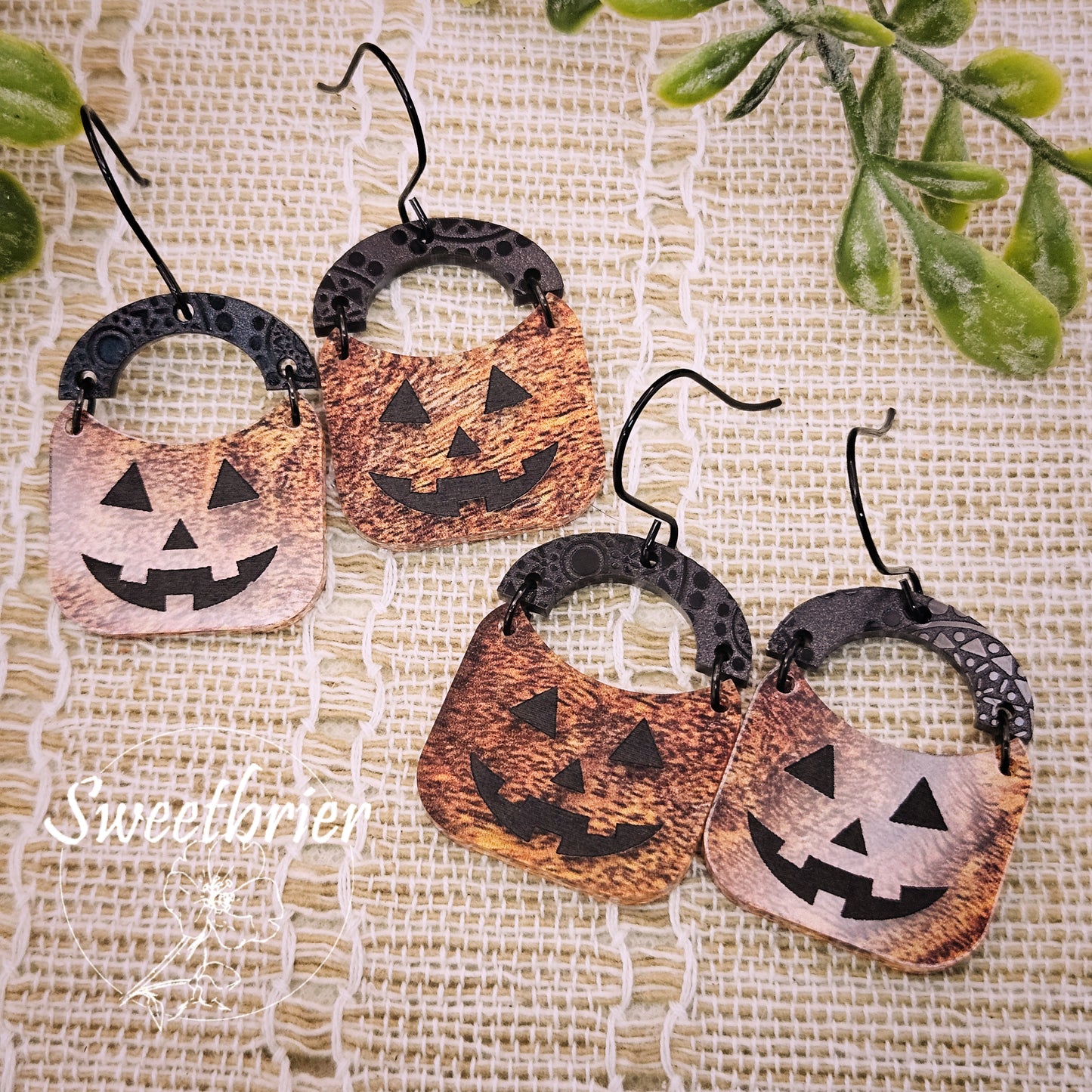 Trick-or-Treat Bag Earrings