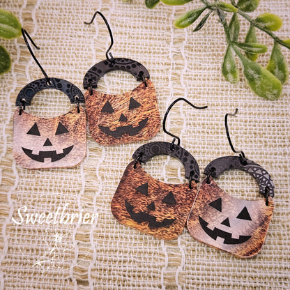 Trick-or-Treat Bag Earrings