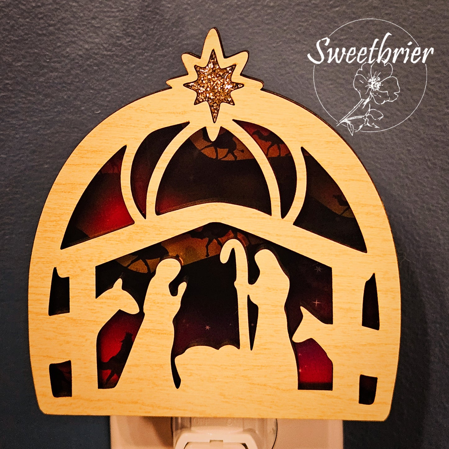 Nativity Star Nightlight