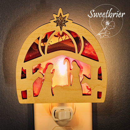 Nativity Star Nightlight