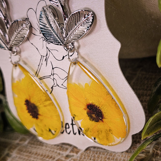 Sunshine Petal Drop Earrings