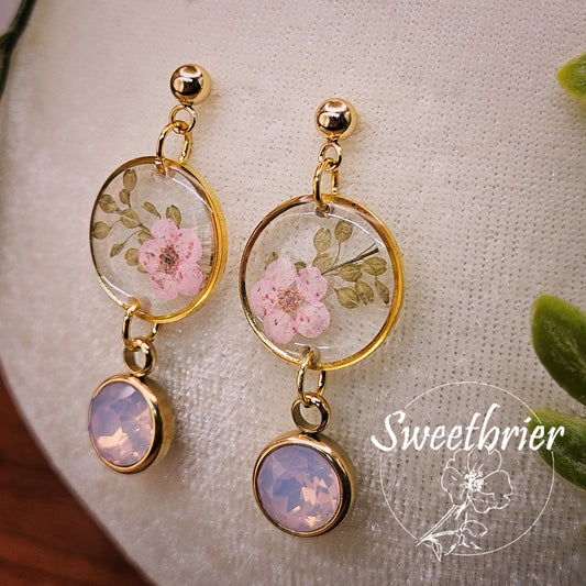 Petal Fern Whisper Earrings