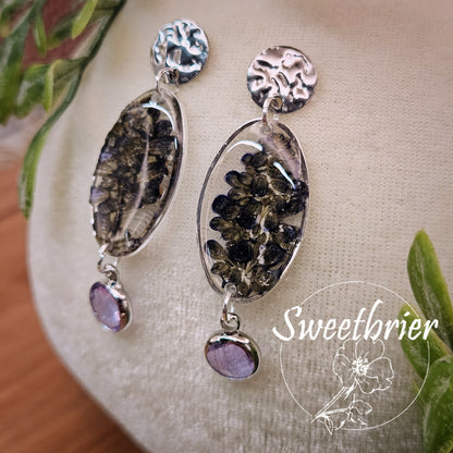 Bluebonnet Twilight Earrings