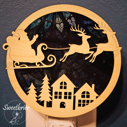Santa's Sleigh Nightlight